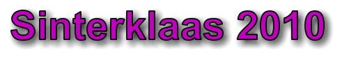 Sinterklaas 2010