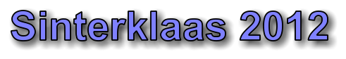 Sinterklaas 2012